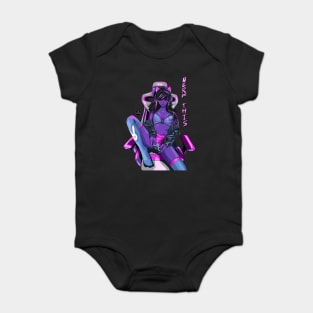 Dva gaming BLACK Overwatch Baby Bodysuit